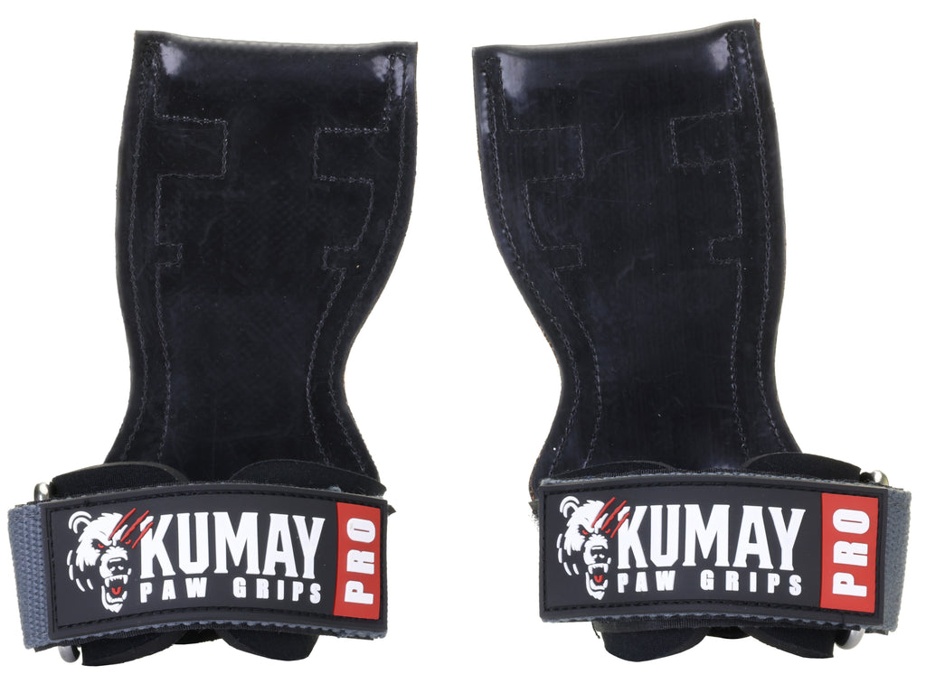 KUMAY PAW GRIPS PRO Palm Grip Lifting Straps | Longer Grip Pad. Better Grip.