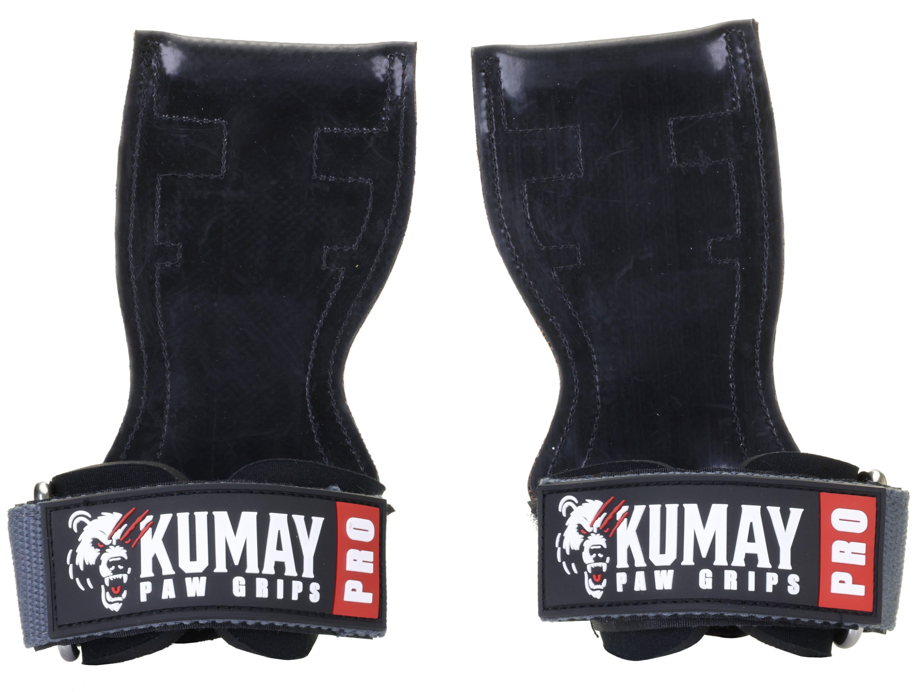 KUMAY PAW GRIPS PRO Palm Grip Lifting Straps | Longer Grip Pad. Better Grip.