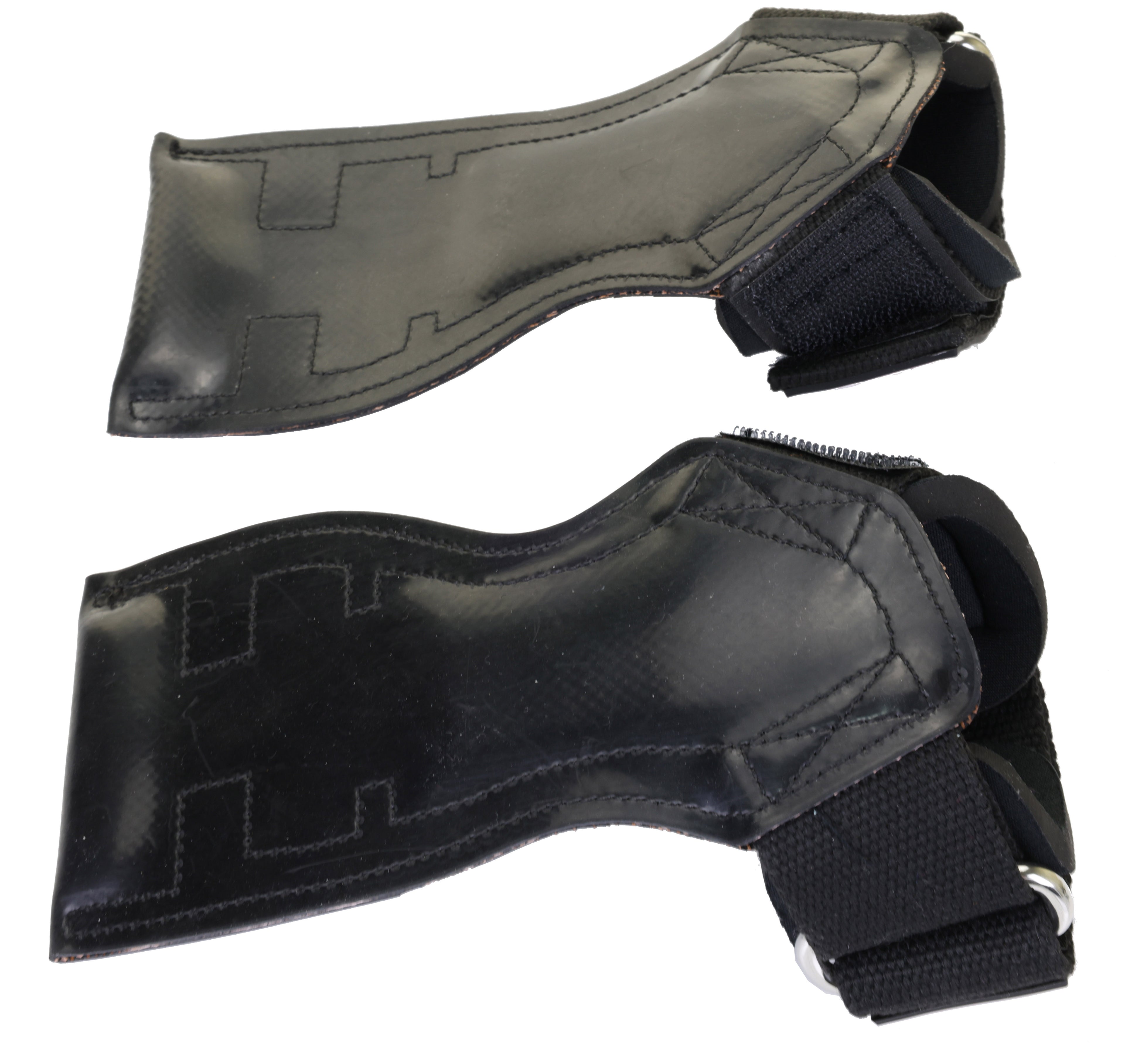 KUMAY PAW GRIPS PRO Palm Grip Lifting Straps | Longer Grip Pad. Better Grip Black